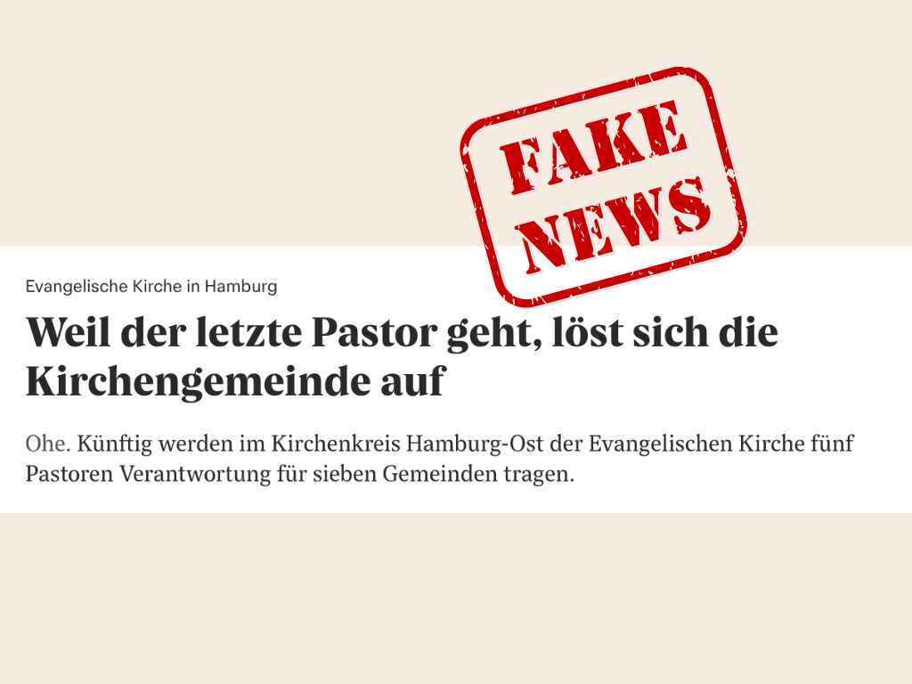 Richtigstellung